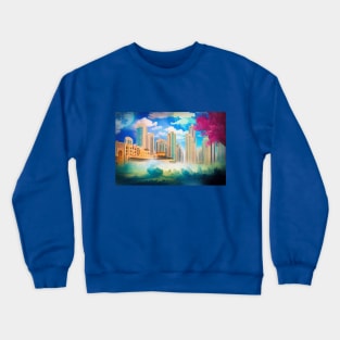 City in the Clouds Crewneck Sweatshirt